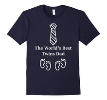 Mens the World's Best Twins Dad Shirt