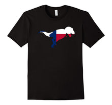 State of Texas Flag T-Rex Dinosaur Fun Novelty T-Shirt Cool
