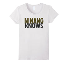 Ninang Knows Best Godmother Philippines Funny Island T-Shirt