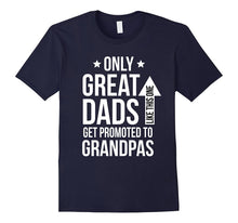 Mens Great Dads Promoted to Grandpas Father's Day Granddad Gift