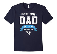First Time Dad Tee Dad to Be Father's Day T-Shirt Baby