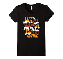 Inspirational Cycling T-Shirt Cyclist Love Riding Bicycle