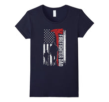 Firefighter Dad Father Day 2017 T-Shirt