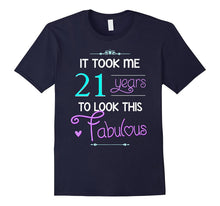 21st Birthday Gift Shirt Fabulous 21 Year Old Tshirt