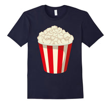 Funny Popcorn Halloween Snack T-Shirt Last Minute Costume