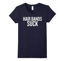 Hair Bands Suck T-Shirt | Baldness Tee Shirt