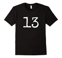 Number 13 T-Shirt for Kids & Adults