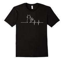 Heart Beat Cat T-Shirt