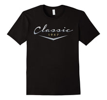 Men's Vintage Classic 1947 T Shirt / 70th Birthday Gifts for Him