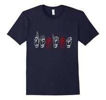 ASL - American Sign Language RESIST T Shirt Great Gift