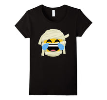 Mummy Emoji T-Shirt Tears of Joy Halloween Costume Gift