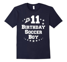 11th Birthday Boys Funny Shirt Gift 11 Years Old Soccer Boy