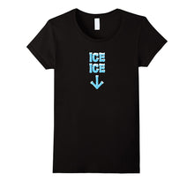 Ice Ice Funny Maternity T-Shirt Baby Announcement