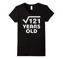 Square Root of 121 Years Old T-Shirt Cool 11th Birthday Gift
