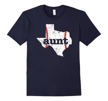 Softball Aunt Texas Baseball Aunt Shirt