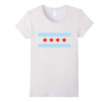 Flag of Chicago Illinois T Shirt