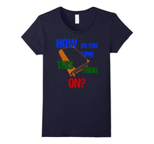 Back to School How Do You Turn This Thing on Book Tee Shirt
