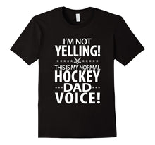 Mens Hockey Dad Tee Shirt - A Father's Day Gift for Hockey Dad