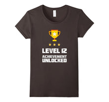 12 Year Old Birthday Gift Shirt Gamer Level 12 Unlocked