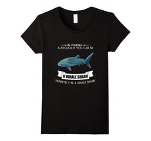 Be Yourself Whale Shark T-Shirt Cute Funny Zoo Animal