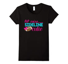 Lil Miss Sideline Cutie T-Shirt - Kids Football Tshirt