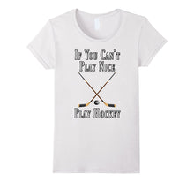 Funny Sarcastic Pun Hockey Sport Tee