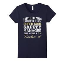 Safety Manager T Shirt Funny Gift Tee