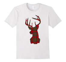 Stewart Plaid Deer Scottish Pride Tartan T-Shirt