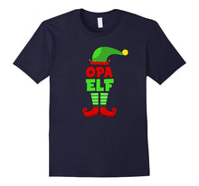 Opa Elf T Shirt - Funny Holiday Christmas Gift Tee