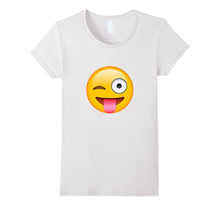 Face Emoticon Tongue Out Emoji With Winking Eye T-Shirt