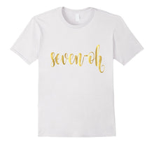 70th Birthday Shirt Gift Party Gold Big Seven Oh Seventy 70