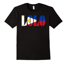 Men's Lolo T-Shirt Tee Shirt Filipino Flag Grandfather Grandpa