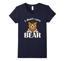 I Don't Care Bear T-Shirt for Women Mens Girls Boys Gift Tee