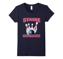 Strike for the Cure Breast Cancer Support Bowling Shirt