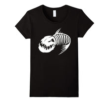 Fishing Badass Fish Bone Skeleton T-Shirt Fisherman Gift