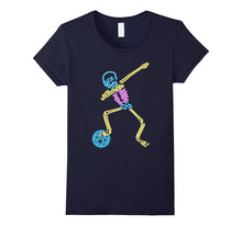 Dabbing Skeleton Funny T Shirt Love Soccer Funny Shirt