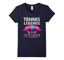 Girls' Tennis Legends Are Born in Ocober Gift TShirt