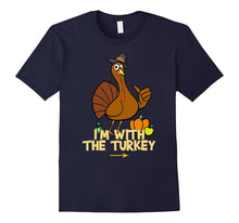 I'm With the Turkey Funny Halloween Matching T-Shirt
