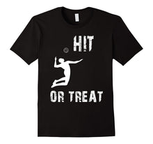 Funny Hit or Treat Volleyball Halloween Tshirt