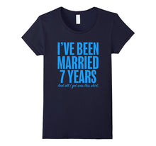 7 Years Married Anniversary 7th Year Wedding Gift T-Shirt