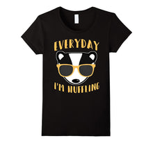 Everyday I'm Huffling Huffle Badger Cute Funny Animal Shirt