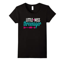 Little Miss Threenager Shirt 3 Three Cute Daughter Toddler