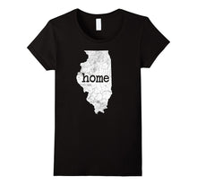 Distressed Illinois Home Shirt Illinois Shirt