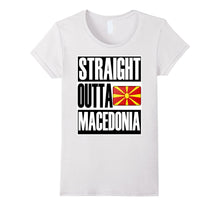 Storecastle Straight Outta Macedonia Flag Gift Pride T-Shirt