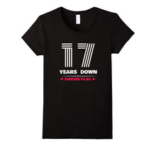 17th Wedding Anniversary T-Shirt Funny for Married in 2000 Y