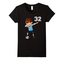 #32 Soccer Shirt Boys Funny Dabbing Dab Dance Soccer Ball