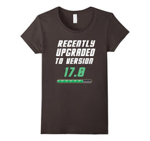 17th Birthday T-Shirt Geek Version 17.0 Bday Gift Tee 2000