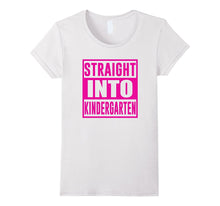 1st Day of School Shirts for Girl Straight Into Kindergarten