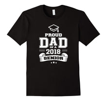 Mens Proud Dad of a 2018 Senior T-Shirt
