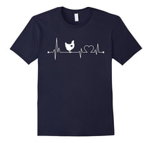 Heart Beat Chicken Shirt